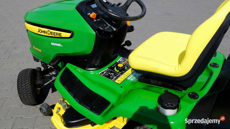 Traktorek kosiarka John Deere X305R Kawasaki 2 Świnice Warckie sprzedam