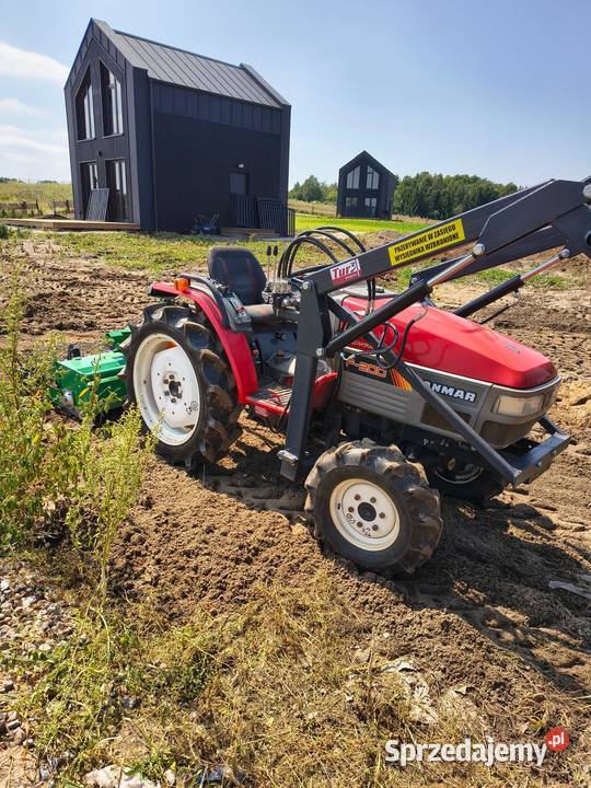 Wynajem Traktor Yanmar F200 4x4 z kosiarką zachodniopomorskie Cedynia