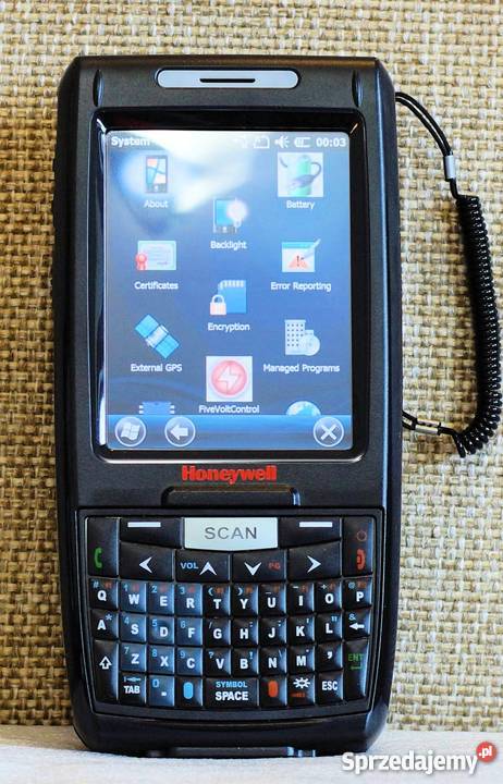Skaner Honeywell Dolphin 7800 Windows 65 WiFi