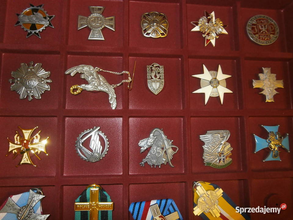 Repliki odznaczeń wojskowych 29 ładny stan Łódź