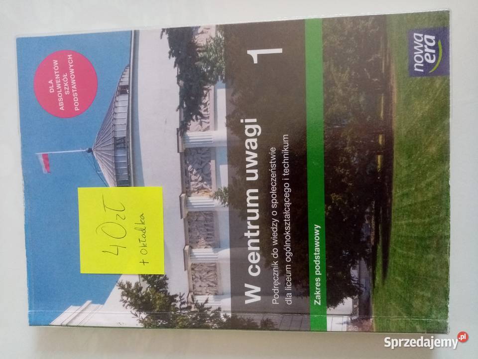 książki podręczniki do kl 1 2 szkoły średniej j Lębork