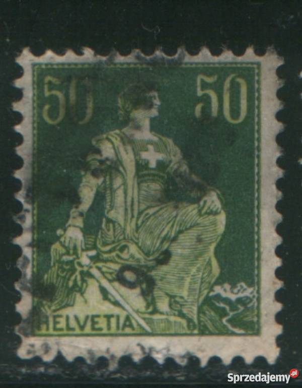 Zn Szwajcaria Mi 107x kas 1908 Gliwice