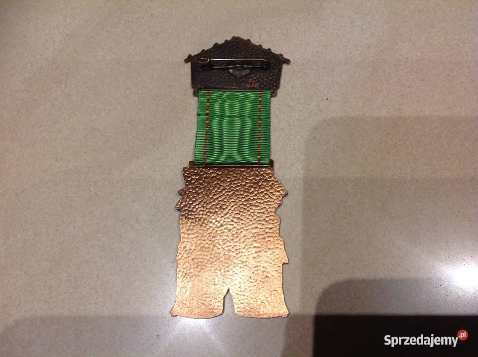 Medal Miedziany PRZYJACIELE WĘDRÓWEK Vintage Nowa Sól