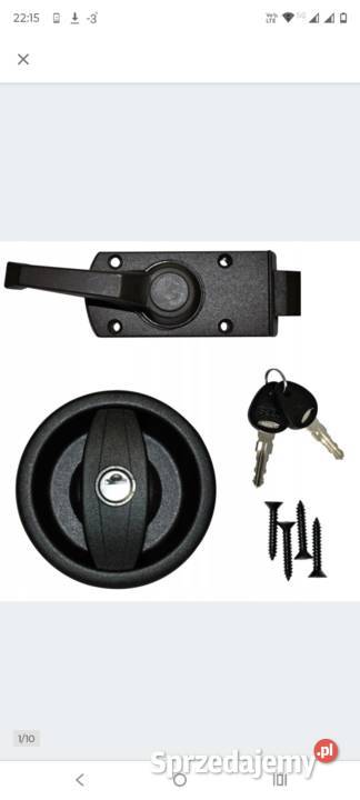 Zamek do drzwi rygiel do przyczepy kempingowej Zawiercie
