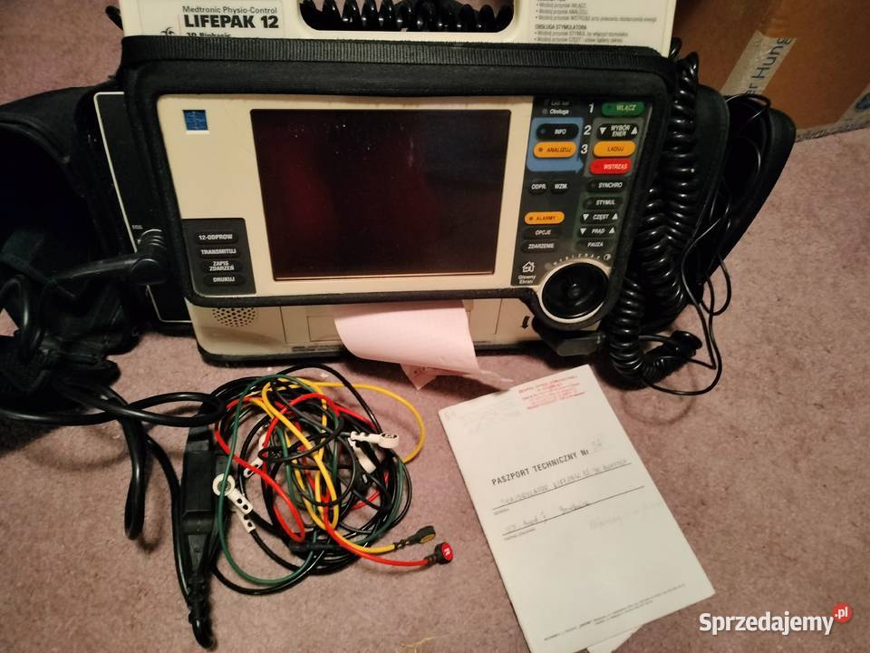 defibrylator lifepak12 lubuskie Drągowina