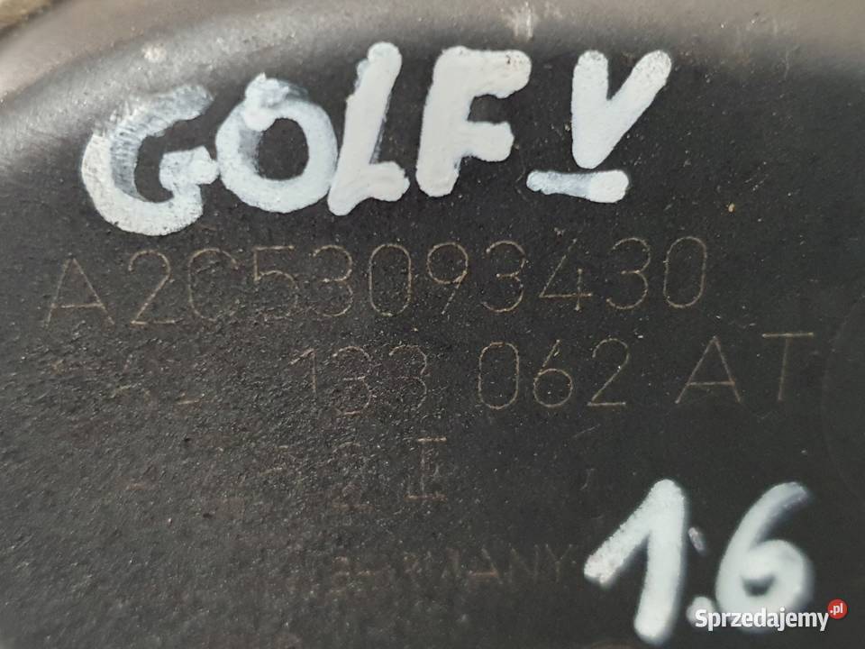 PRZEPUSTNICA VW Golf V A3 II 8P 16 8V Chełm