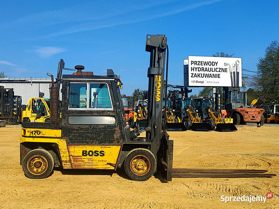 Wózek widłowy Boss H7060D diesel 7 ton duplex 45 małopolskie Kęty