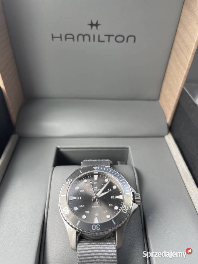 Zegarek Hamilton Khaki Navy Scuba Quartz 37mm męskie Zegarki wielkopolskie Jarocin
