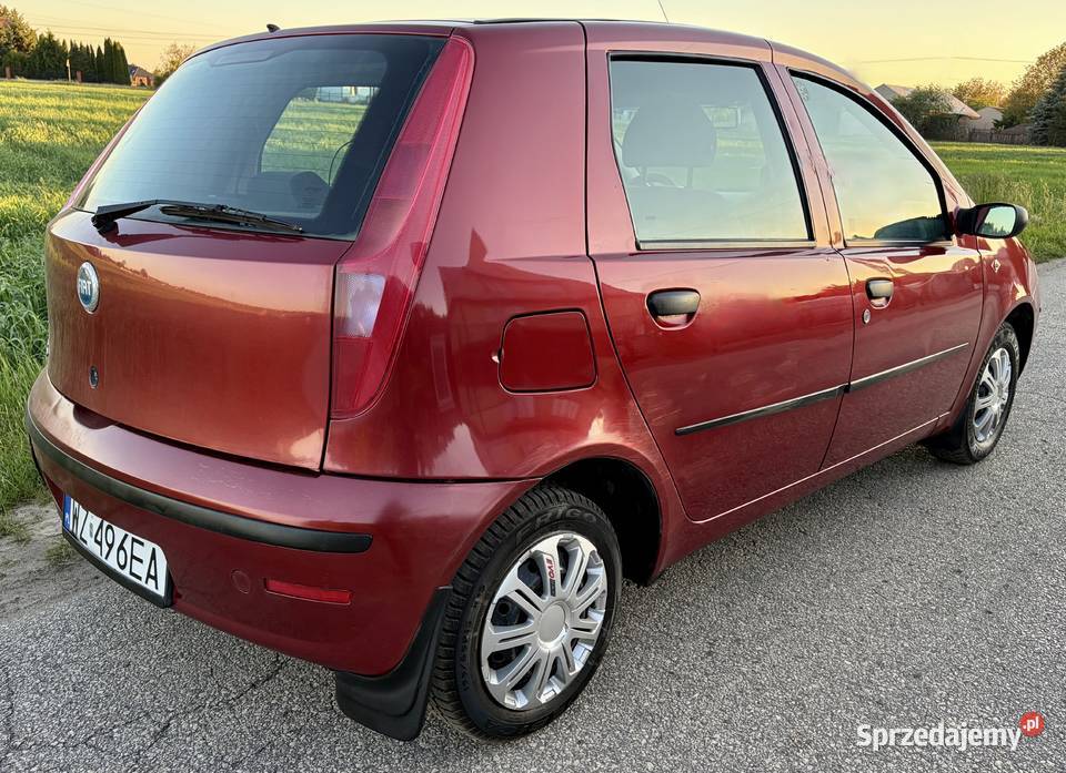 OKAZJA 113 FIAT PUNTO 12 Benzyna SALON POLSKA 60KM Wieliszew