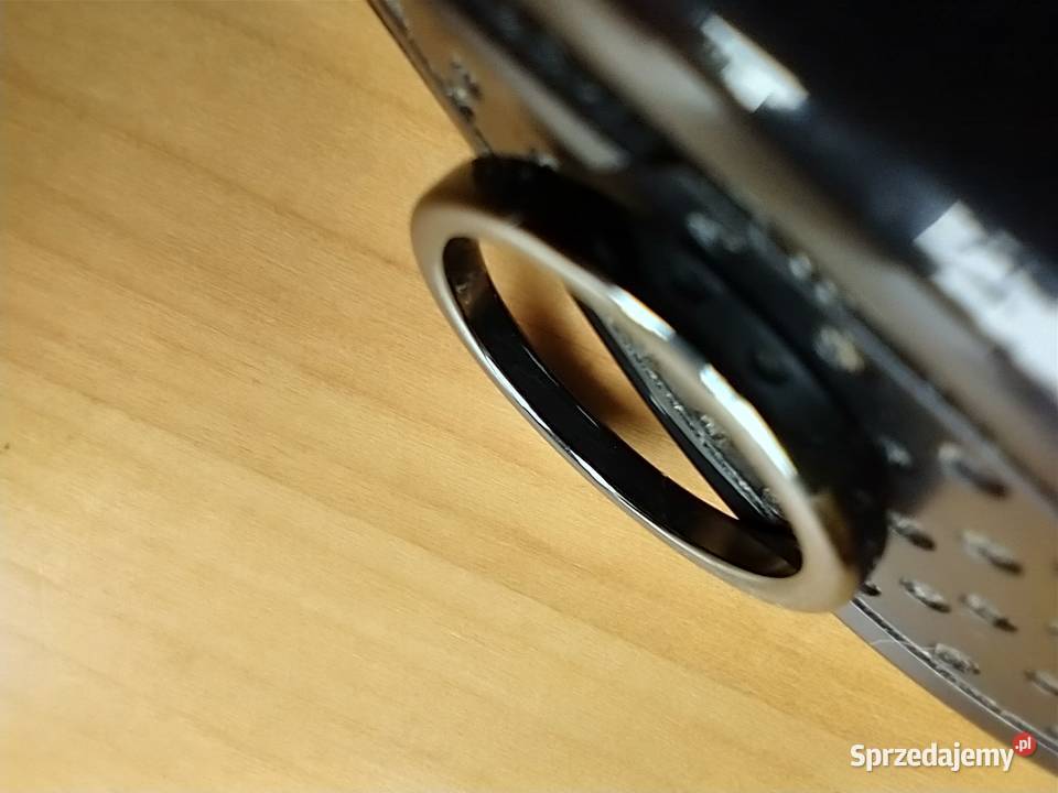 Pierścionek obrączka hematyt naturalny kamień sprzedam