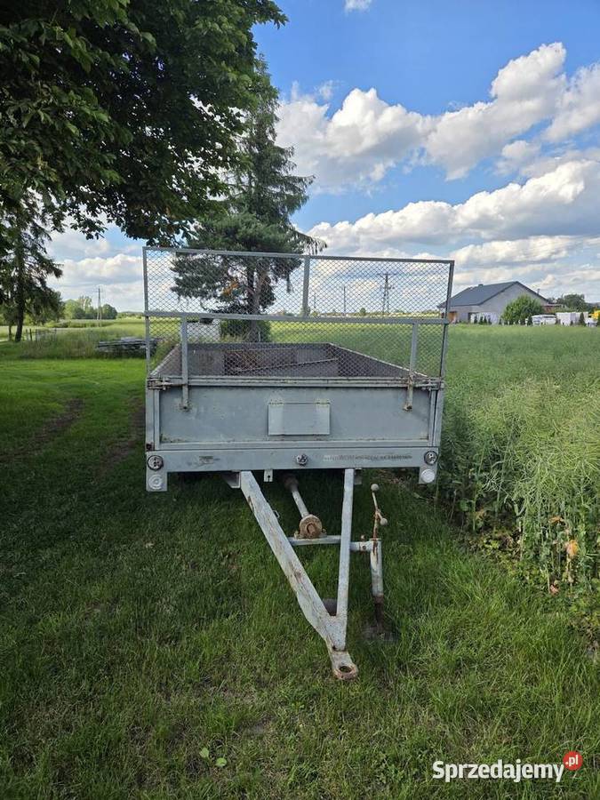 Przyczepa jednoosiowa 25t lubelskie Michów