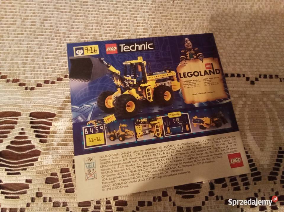 Lego system 1997 katolog europejski Warszawa sprzedam