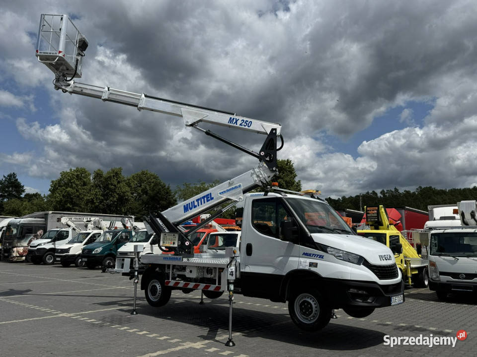 Iveco Daily 35S14 Koszowy Zwyżka Mx210 UDT Mx Widełki