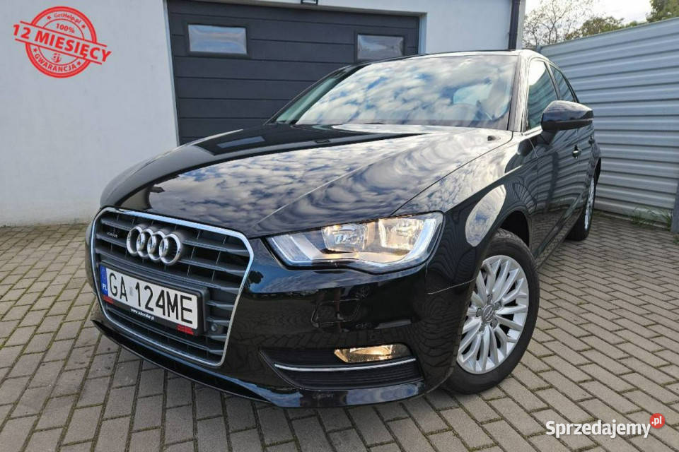 Audi A3 Sportback 20 TDI 150 quattro BEZWYPADEK kurtyny powietrzne Gdynia