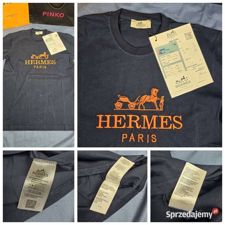 Koszulka męska Prada Hermes kolory shirt Rozmiar uniwersalny Odzież codzienna małopolskie