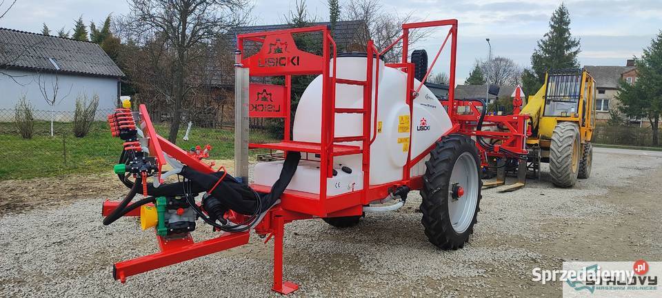 STALOVY Opryskiwacz ciągany 1500l lanca 15m nieuszkodzony Samojezdne Barchaczów