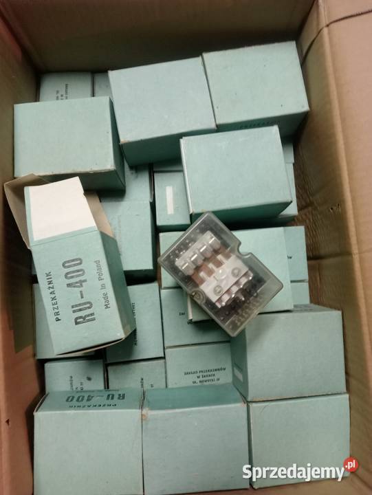 Przekaźniki RU 400 Części i akcesoria Elektronika Ogrodzieniec