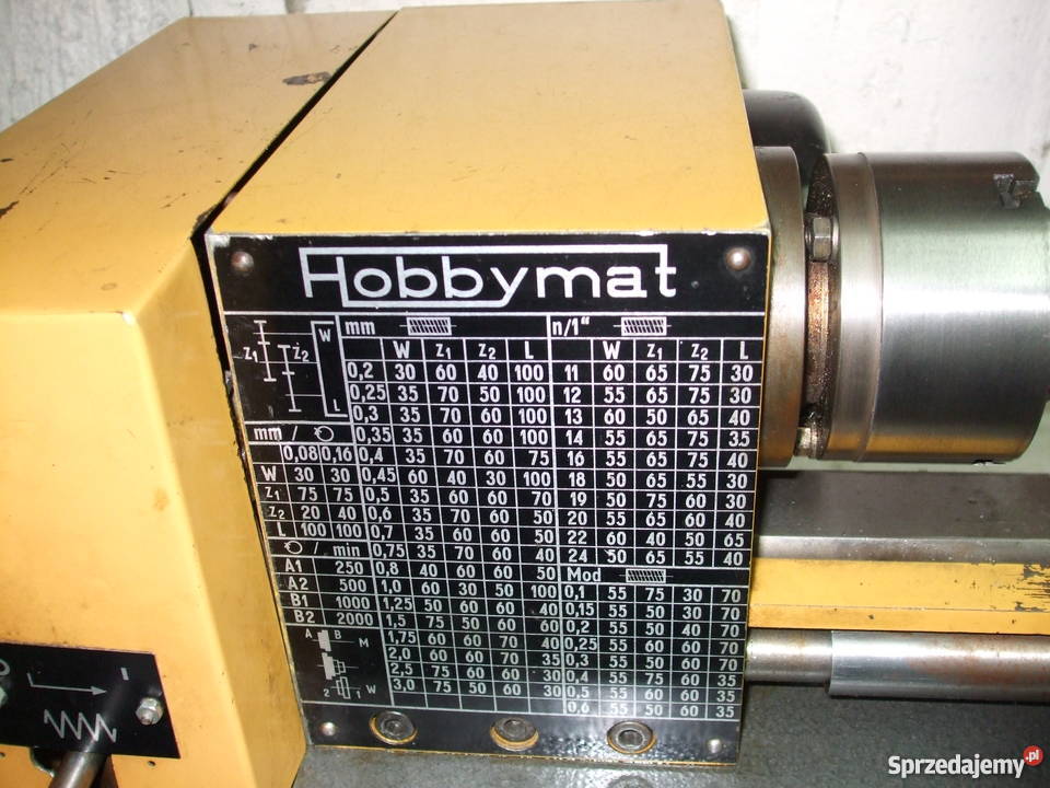 Tokarkę Stolową WMW Hobbymat do metali