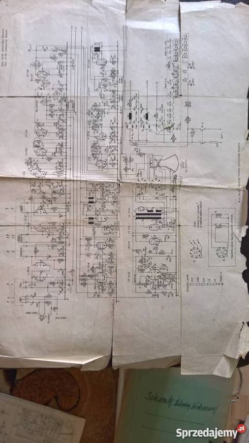 Schemat OT Neptun 424 624 223 635 150 212A 423 Elektronika Wrocław