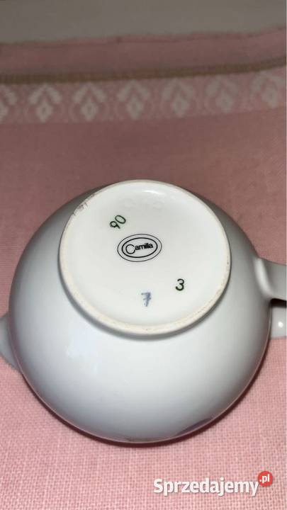 Mlecznik Camilla śliwka dekor na białej Gdańsk