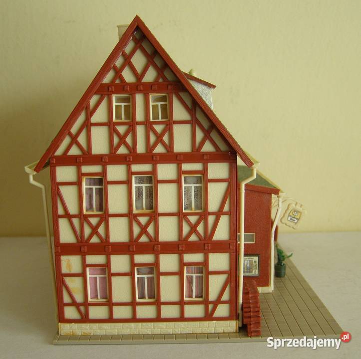 Domek na makietę 25 kolejka pizzeria skala H0 Kolekcje