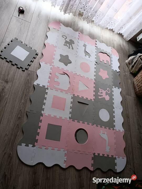 Mata Piankowa XL Dzieci Puzzle Zwierzątka Poznań sprzedam