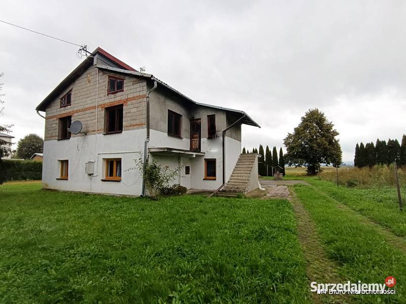 DOM W JASZCZWI Z DUŻĄ DZIAŁKĄ 53 AR siatka