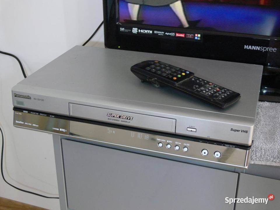 Magnetowid SVHS Panasonic NVSV120 HIFI stereo Jasło
