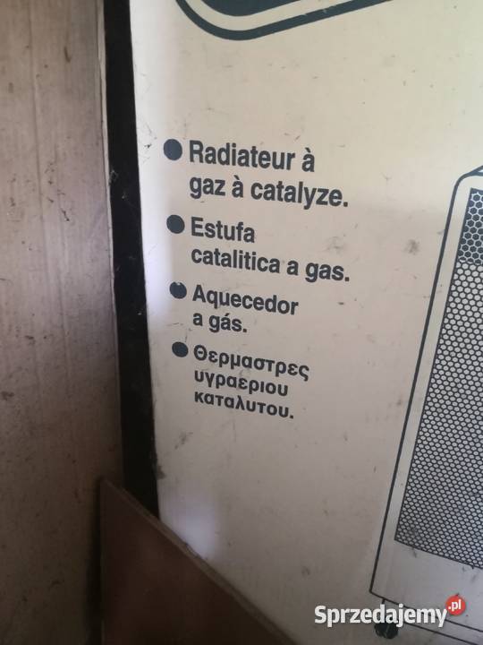 Grzejnik piecyk na butle gazowe Sosnowiec sprzedam