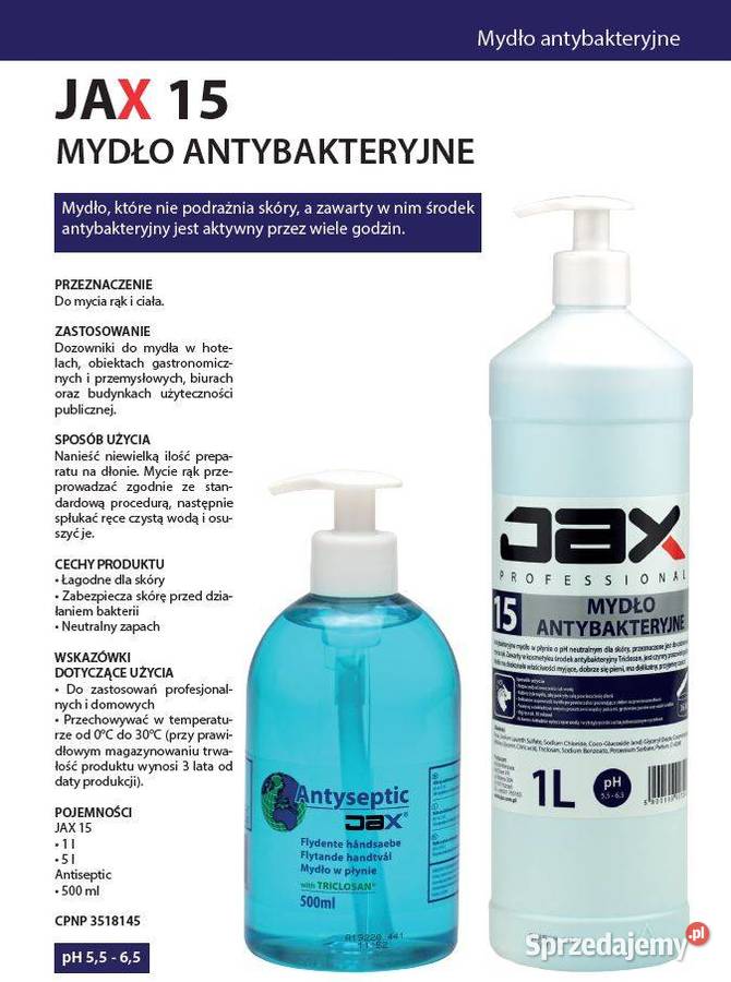 Kremowe mydło w płynie 500ml hurt Podłopień