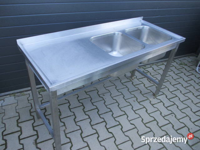 Zlew 2 Komory Dwukomorowy Stal Nierdzewna Ostrów Wielkopolski