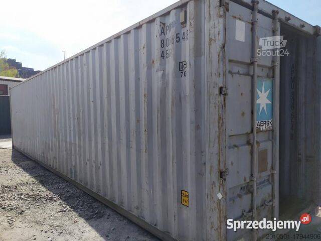 Kontener morski 40 Transport Rozładunek Magazynowanie