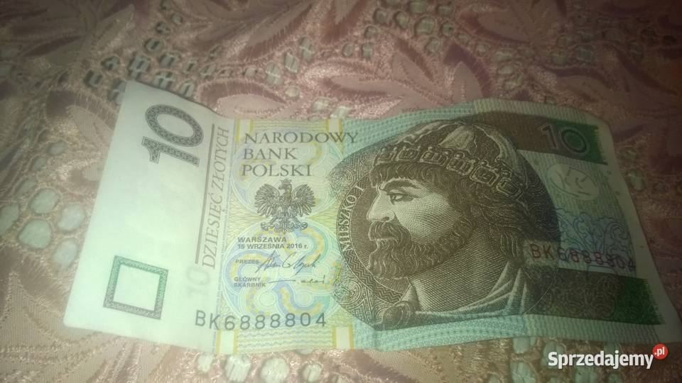 banknot kolekcjonerski 10 zls małopolskie Kraków