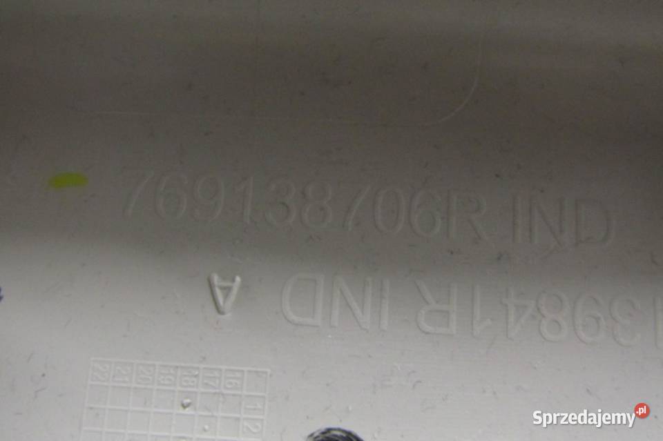 OSŁONA SŁUPKA PRAWA DACIA DUSTER II 769138706R