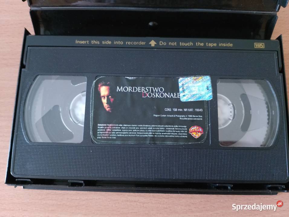 Film MORDERSTWO DOSKONAŁE na kasecie VHS M VHS Filmy wielkopolskie