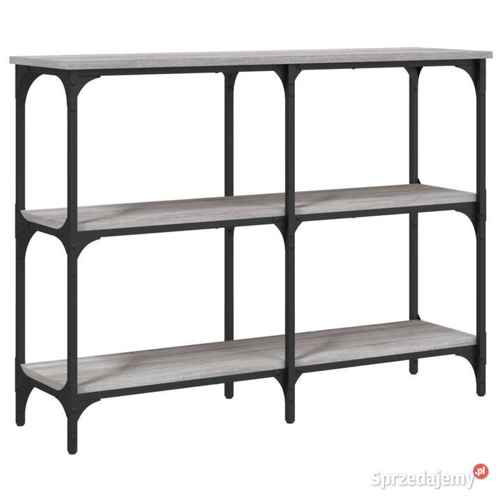 Stolik konsolowy szary dąb sonoma 100x29x75 Stoły Warszawa