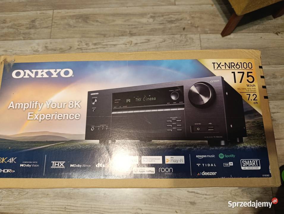 Sprzedam Amplituner ONKYO TX6100 Czarny Więcbork