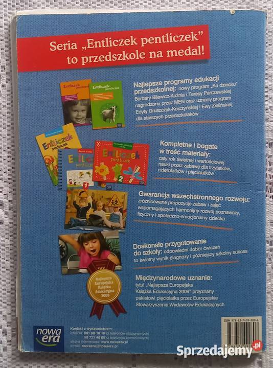 Entliczek Pentliczek Dla 4 Latków Entliczek pentliczek kolorowanka 4-latka Małkinia Górna - Sprzedajemy.pl