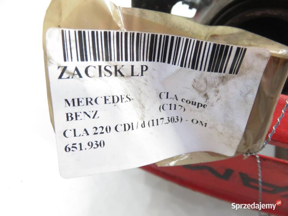 ZACISK LEWY PRZÓD MERCEDES CLA coupe C117 CLA osobowe