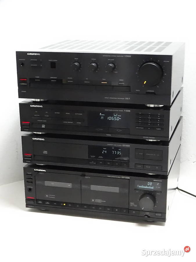 Wieża Grundig V 5500 T 5500 CD 5500 CCF 5500 Wieże i miniwieże Biłgoraj