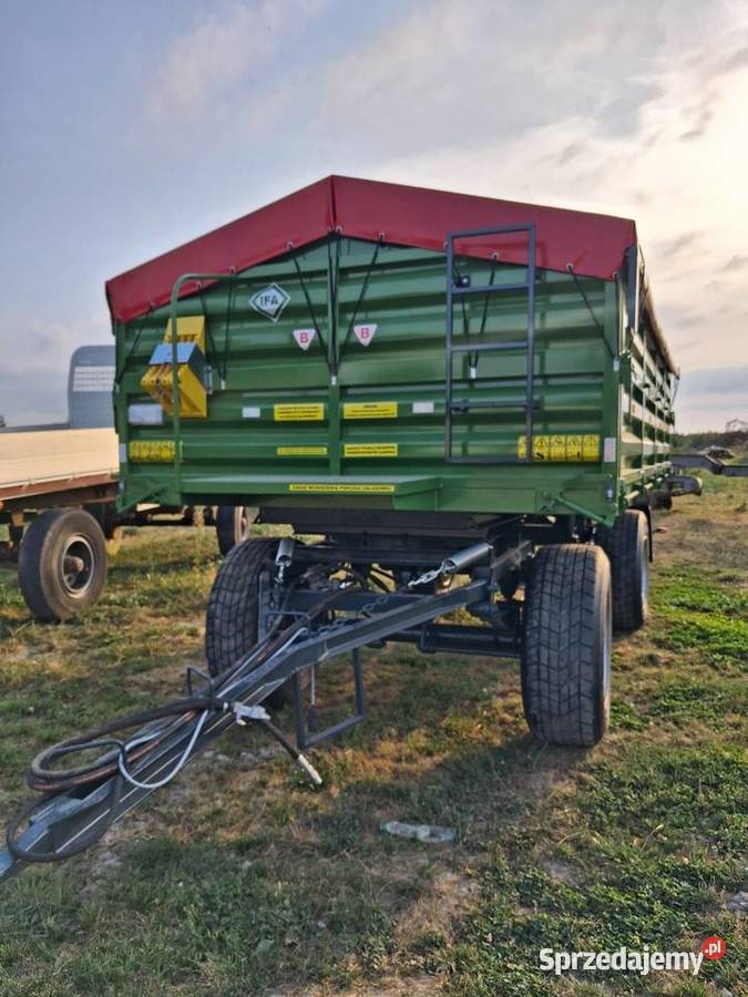 Przyczepa Wywrotka HL 6011 remonty nieuszkodzony Piotrków Drugi