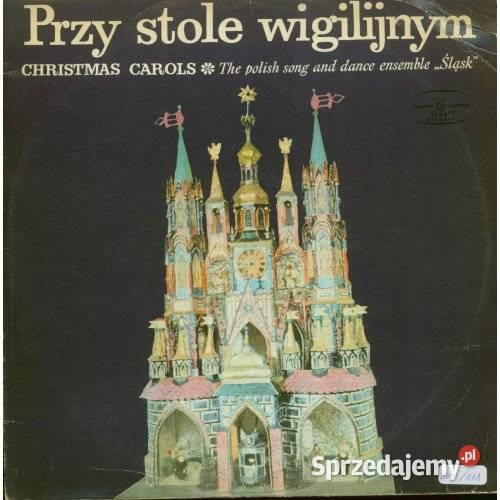 Zespół Pieśni i Tańca Śląsk stole wigilijnym