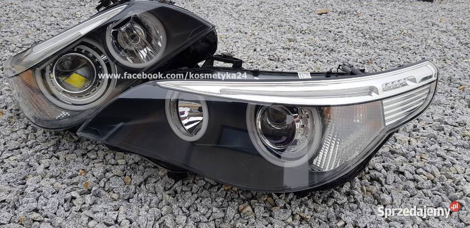 Reflektory BMW E60 E61 przedlift pre lci BI LED Kielcza