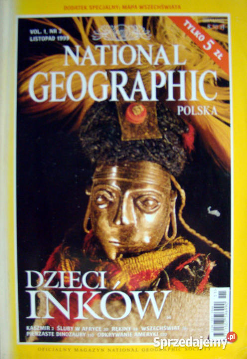 National Geographic Polska rocznik 1999 małopolskie Limanowa