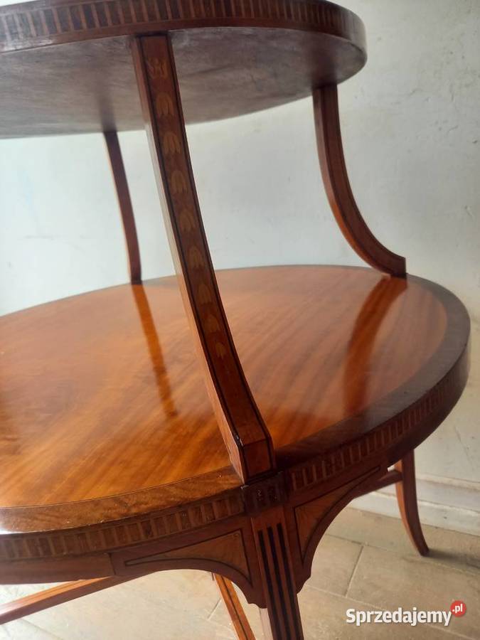 Stolik barek kwietnik politurowany Mirsk sprzedam