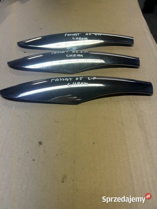 Nakładka zaślepka relingu chrom lewy przód osobowe Grudziądz