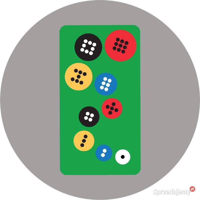 gD08 Klasy guziki zielone gra na dywanie Strefy Olsztyn sprzedam