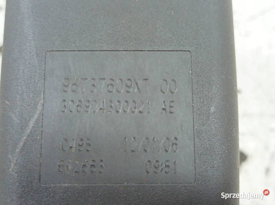 ZAPINKA PASA BEZPIECZEŃSTWA LEWY PRAWY TYŁ świętokrzyskie