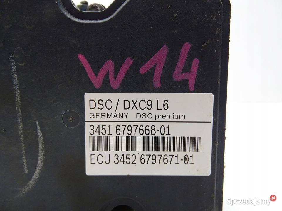 POMPA HAMULCOWA ABS BMW F10 F11 20 D N47 6797668 osobowe