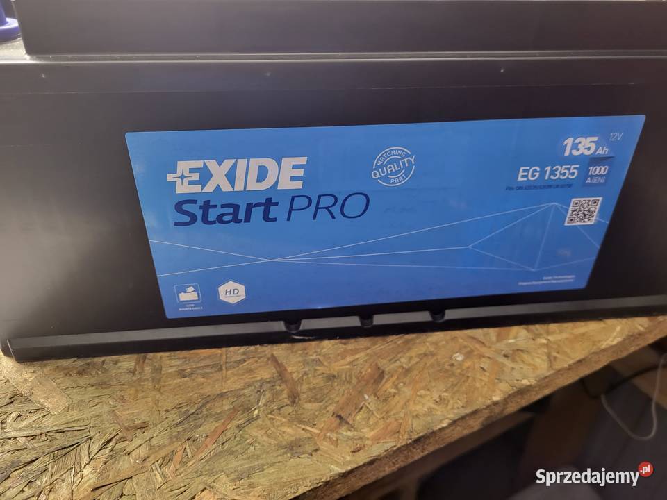 Akumulator EXIDE 12V 135Ah 1000A EG1355 akumulatory sprzedam